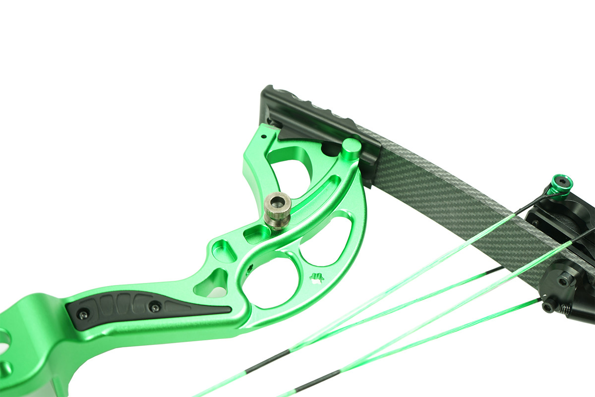 Muzzy LV-X 25-50lbs Right Hand Green Lever Bow Bowfishing Kit
