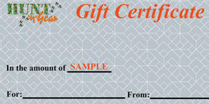 E-Gift Certificate