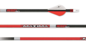 Carbon Express Maxima Red SD (Small Diameter) Fletched 6 Pack