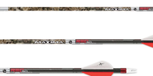 Carbon Express CAMO Maxima Red SD (Small Diameter) Fletched 6 Pack