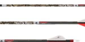 Carbon Express CAMO Maxima RED Arrow Fletched 6 Pack