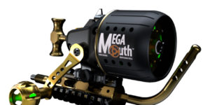 MegaMouth® Professional Bowfishing Reel Free-Spooling Spin Cast