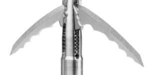 Beast Broadheads Cut On Contact Titanium 2 Blade 2.3″ Cut (3-Pack)