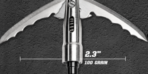 Beast Titanium Broadhead 100 Grain 2.3″ Cut 3-Pack
