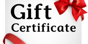 Gift Certificates