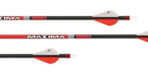 Carbon Express Maxima RED Arrow Fletched 6 Pack