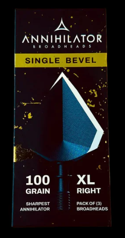Annihilator Single Bevel XL 100 Grain Broadhead Right